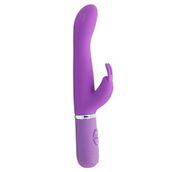 10 Titreşim Modlu G spot sessiz Klitoral uyarıcı Rabbit Vibratör