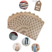 100 Adet 30X40 Damask Desenli Hazır Hediye Paketleme Poşeti Büyük Boy