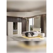 %100 Mdf Boston Yatak Odası Takımı - Beyaz