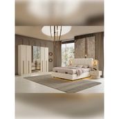 %100 Mdf Maçka Yatak Odası Takımı - Bej