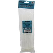 100PCS Beyaz 3.6X250MM Plastik Cırt Kelepçe (4887)