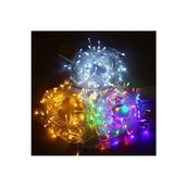 10MT 100 LED Fişli Renkli Ağaç Dekoratif Aydınlatma, Noel, Yılbaşı, Parti Süsleme