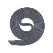 110 Cm 4 Mm Koyu Gri Yuvarlak 1 Çift Ayakkabı Bağcığı Gri