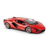 1:14 Lamborghini Sian Fkp 37 Isikli Uzaktan Kumandali Araba 36 Cm. - Kirmizi