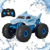 1:15 Monster Jam Megalodon Storm Suda Gidebilen USB Şarjlı Uzaktan Kumandalı Araba 38 cm