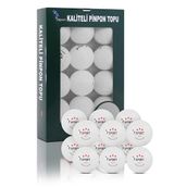 12 Adet 3 Yıldız Kutulu 40+ Gazlı Pinpon Topu Turuncu Masa Tenisi Topu Pingpong Topu Beyaz