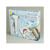 12 Renkli Keçeli Kalem İle Airbrush Seti