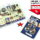 120 Parça Gravür Dremel Uç Seti Hobi Seti proxxon Kesme Zımpara Polisaj set
