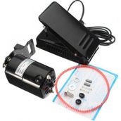 130w Dikiş Makinesi Motoru Ve Pedalı