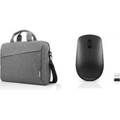 15.6" Casual Laptop Çantası B210 Gri, 400 Kablosuz Mouse GY50R91293 Set
