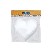 18 cm Tekli Puti Köpük Kalp