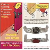 2 Adet Akıllı Kapı Stoperi Tamponu Kapı Durdurucu Yapışkanlı