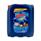 2 ADET Bingo Limonlu Bulaşık Deterjanı 4 Lt