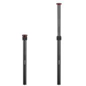 2 Bölümlü Tripod Orta Sütun MINIFOCUS Tüm Alüminyum 13,2 ila 23,4 inç Ayarlanabilir Teleskopik Tripod Uzatma Uzatma Tüpü Tripod Çubuk Çubuk Tripod Monopod Gimbal DSLR Aynasız Kamera için