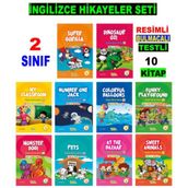 2. Sınıf İngilizce Hikayeler Seti 10 Kitap - Hasan Güneri