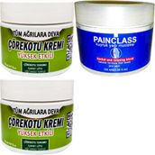 2 Tane Çörek Otu Kremi Orta Boy 100 ml Krem + Painclass Kuıyruk Yağı Kremi 100 ml / Sırt Bel Kas Diz Dirsek Iskelet Agrilarina Masaj Seti - 2ye1