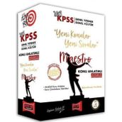 2019 KPSS Genel Yetenek Genel Kültür Maestro Konu Anlatımlı Modüler Set Yargı Yayınları