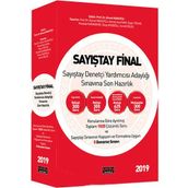 2019 Sayıştay Final Sayıştay Denetçi Yardımcısı Adaylığı Sınavına Son Hazırlık Soru Bankası