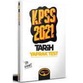 2021 KPSS Genel Kültür Tarih Çek Kopart Yaprak Test-Yediiklim Yayınları