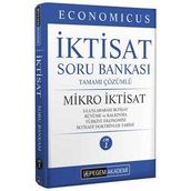 2022 KPSS A Grubu Economicus Mikro İktisat Tamamı Çözümlü Soru Bankası Cilt 1 Pegem Yayınları
