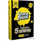 2023 KPSS Genel Yetenek Genel Kültür Sezon Finali Tamamı Çözümlü 5 Deneme Pegem Akademi