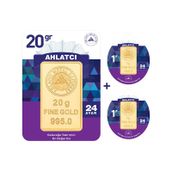 22 gr 24 Ayar Külçe Altın