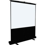 221x123 Cm Taşınabilir Portatif Pull Up Floor Screen Projeksiyon Perdesi