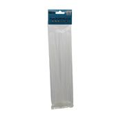 25PCS BEYAZ 3.6X250MM PLASTİK CIRT KELEPÇE (Timya/Go1395) 202879