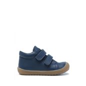 25W030 Kifidis-Kids İlk Adım Unisex Çocuk Deri Ayakkabı 19-24 Mavi 24-25