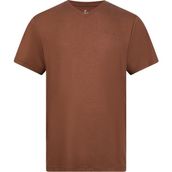 2AS Victor Kahverengi Viloft V Yaka Erkek T-shirt