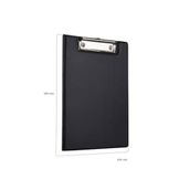 2K 333S A4 Pvc Kapaklı Siyah Sekreter Tablası