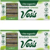 2'li Vitavegantis Ispanaklı Vegan Sosis 180G - 150 gr
