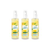 3 Adet Limon Kolonyası Ev Ofis Pratik Kullanım Sprey 100ml