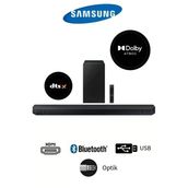 3 boyutlu ses Q Serisi Dolby Atmos&DTS:X 360W Soundbar HWQ600- Çoklu BağlantıTüm TV Marka Uyumu