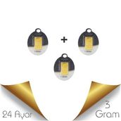 3 gr 24 Ayar Gram Külçe Altın
