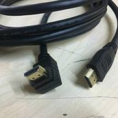 3 Metre Hdmi L Kablo 90 Derece HDMI Dirsek