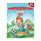 3+ Sporcular Boyama Kitabı - Yeti Kitap