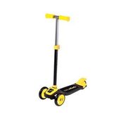 3 Tekerlekli Twist Sarı Scooter Ayarlanılabilir Direksiyon