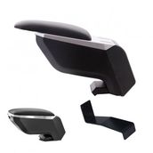 3 Tıkla Dacia Dokker 2018 Gri-Siyah Delmesiz Çelik Ayaklı Kol Dayama Kolçak