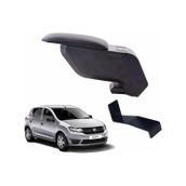 3 Tıkla Dacia Sandero 2015 Siyah Delmesiz Çelik Ayaklı Kolçak Kol Dayama