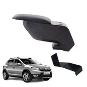 3 Tıkla Dacia Sandero Stepway 2013 Siyah Delmesiz Çelik Ayaklı Kol Dayama Kolçak