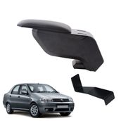 3 Tıkla Fiat Albea 2005 Siyah Delmesiz Çelik Ayaklı Kol Dayama Kolçak