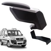 3 Tıkla Fiat Doblo 2006 Safeline Delmesiz Çelik Ayaklı Gri-Siyah Kolçak