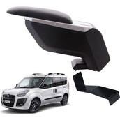 3 Tıkla Fiat Doblo 2013 Delmesiz Çelik Ayaklı Gri-Siyah Kolçak