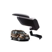 3 Tıkla Fiat Doblo 2016 Delmesiz Çelik Ayaklı Gri-Siyah Kolçak