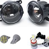 3 Tıkla Ford Fiesta 2012 Uyumlu Beyaz LED Xenon Sis Farı Seti