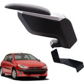 3 Tıkla Peugeot 206 2009 Delmesiz Çelik Ayaklı Gri-Siyah Kolçak