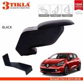 3 Tıkla Renault Megane 3 Siyah Delmesiz Çelik Ayaklı Kolçak