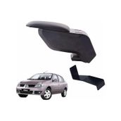 3 Tıkla Renault Symbol 1998 Siyah Delmesiz Çelik Ayaklı Kolçak