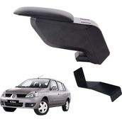 3 Tıkla Renault Symbol 2001 Siyah Delmesiz Çelik Ayaklı Kolçak